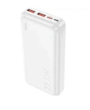 Додатковий акумулятор Hoco J101A Astute 22.5W 20000mAh White 52386 фото
