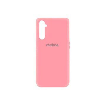 Накладка Silicone Case Full для Realme 6i Pink 28742 фото