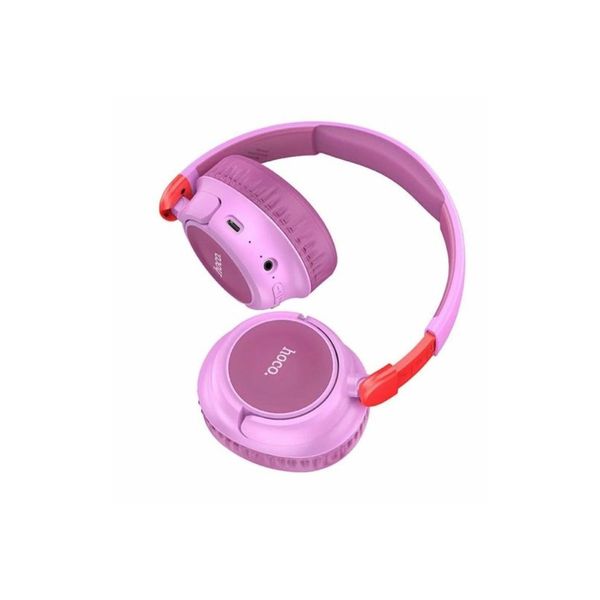 Навушники накладні Bluetooth HOCO W43 Pink 43785 фото