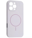 Накладка Silicone Full Fine Ring MagSafe iPhone 16 Pro Max Purpule Lilac 54616 фото