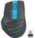 Мишка безпровідна A4Tech FG30 Black/Blue USB 25600 фото 1