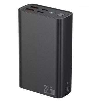 Додатковий акумулятор Proove Hyper Flux Plus 22.5W 20000 mAh Black 51922 фото