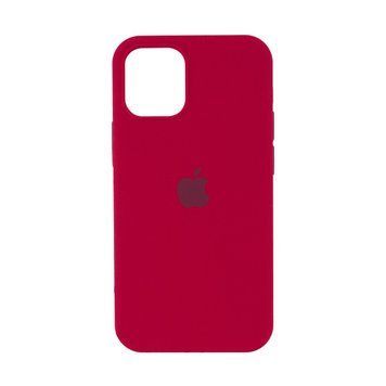Накладка Silicone Case Full для iPhone 14 Pro Rose Red 38774 фото