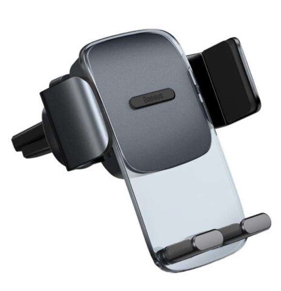 Тримач в авто Baseus Car Holder Air Vent Easy Control Clamp Black 41227 фото