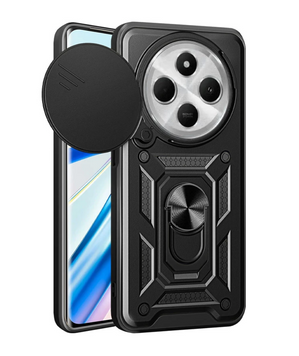 Накладка Camshield Serge Ring Xiaomi Redmi 14C/Poco C75 Black 49994 фото