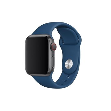 Ремінець Apple Watch силікон 38/40mm. Blue 18555 фото