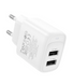 Адаптер мережевий Hoco C141A White 46805 фото 2