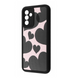 Накладка WAVE ArtFull Samsung A25(A255) Black Hearts 47576 фото