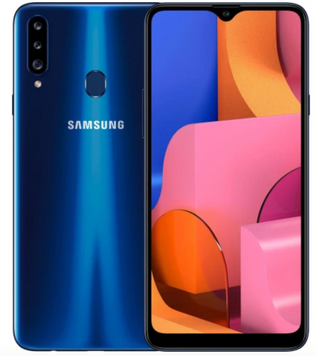 Samsung A207 Galaxy A20s 3/32Gb Blue Вживаний Б/В (Стан 5) 52851 фото