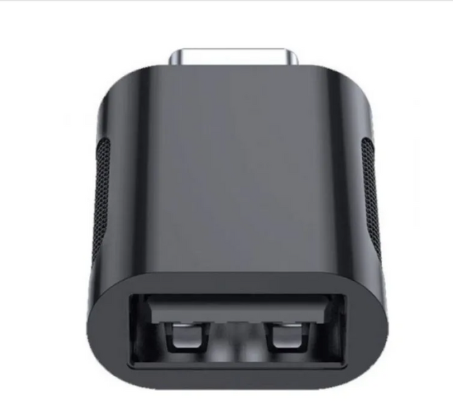 Перехідник ArmorStandart OTG Type-C to USB-A Space Grey (ARM69356) 44918 фото