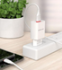 Мережевий зарядний пристрій BOROFONE BA20A Sharp 1xUSB2.1A+ Type-C White 28102 фото 2