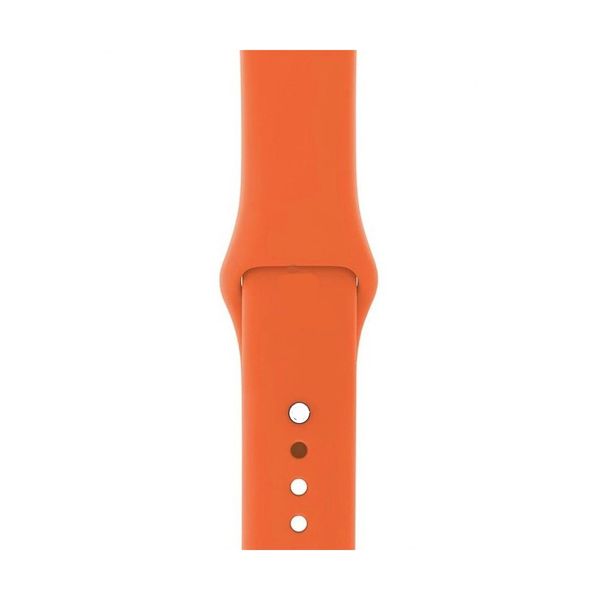 Ремінець Apple Watch силікон 38/40mm. Orange 22565 фото