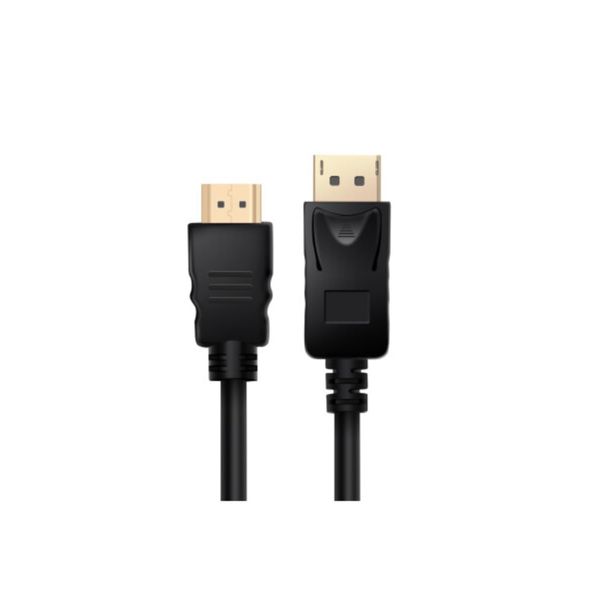 Кабель Prologix DisplayPort - HDMI V 1.2 (MM), 1 м, Black (PR-DP-HDMI-P-02-30-1m) 44800 фото