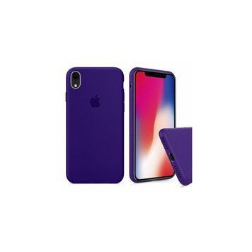 Накладка Silicone Case для iPhone XR Ultra Violet 33116 фото