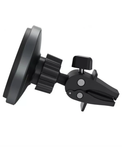 Автомобільний тримач + Безпровідна зарядка Proove Titanium Circle Qi2 15W Gray 51465 фото