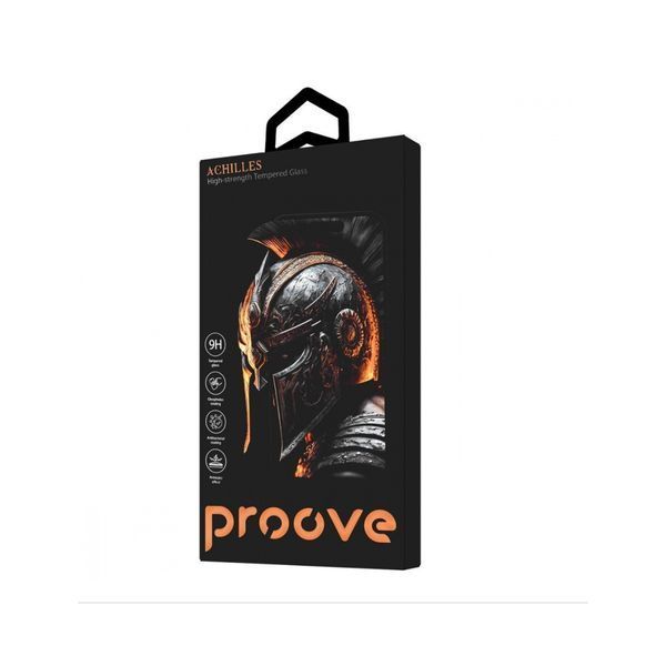 Захисне скло Proove ACHILLES для iPhone 15 Pro Max Black 45543 фото