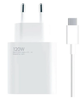 Мережевий зарядний пристрій Xiaomi 120W Charger + USB Type-C Cable White (BHR6034EU) 45511 фото