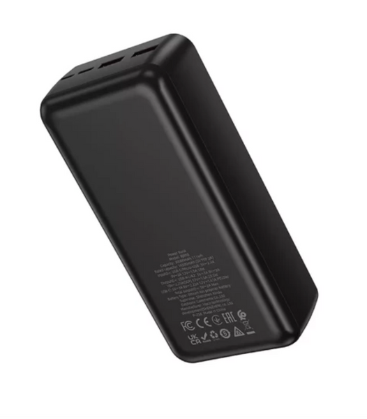 Додатковий акумулятор Borofone BJ80B Clever 22.5W 30000mAh Black 52888 фото