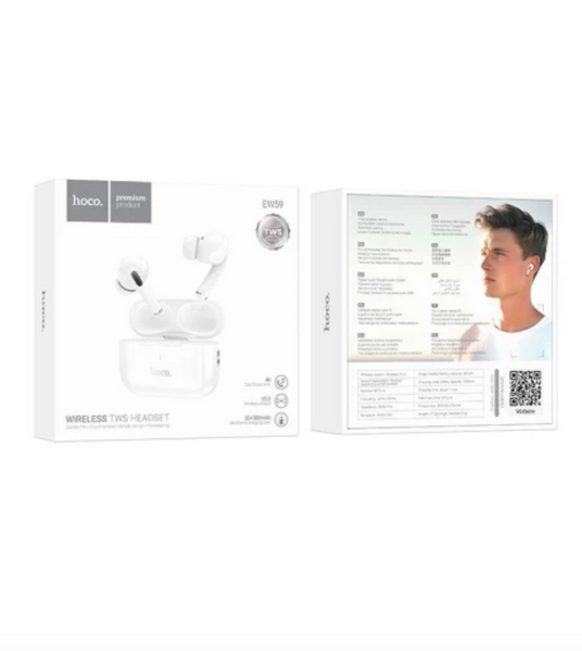 Навушники Hoco EW59 White 43194 фото
