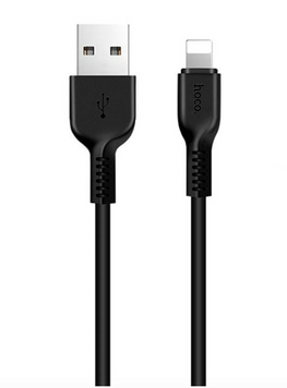 Кабель Lightning HOCO X20 Flash Lightning 2A2m. Black 31078 фото