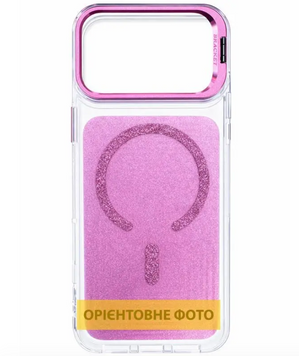 Накладка Jewel Sparkle MagSafe Apple iPhone 17 Pro Max Pink Ruby 53277 фото