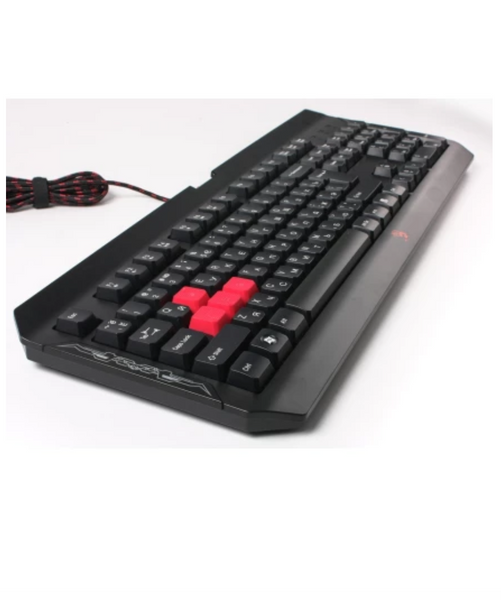 Клавіатура A4Tech Bloody Q100 Ukr Black USB 37979 фото