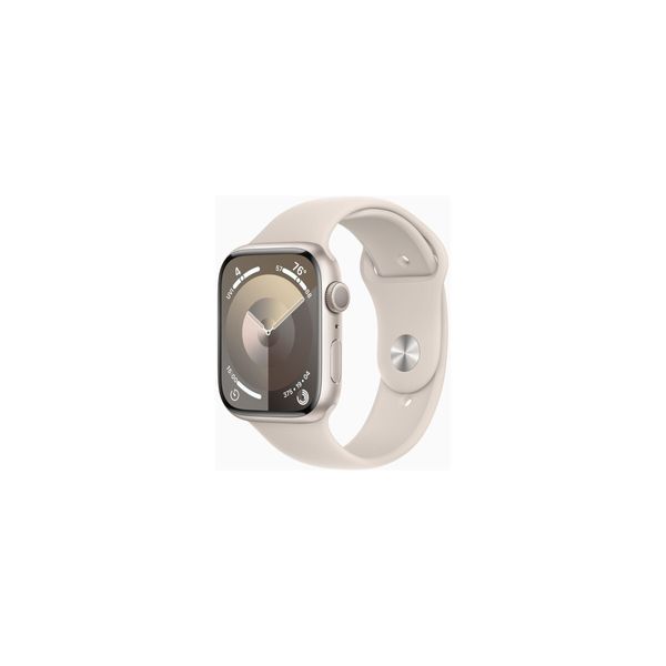 Apple Watch Series 9 45mm Starlight Aluminum Case with Starlight Sport Band ML (MR973) 43326 фото